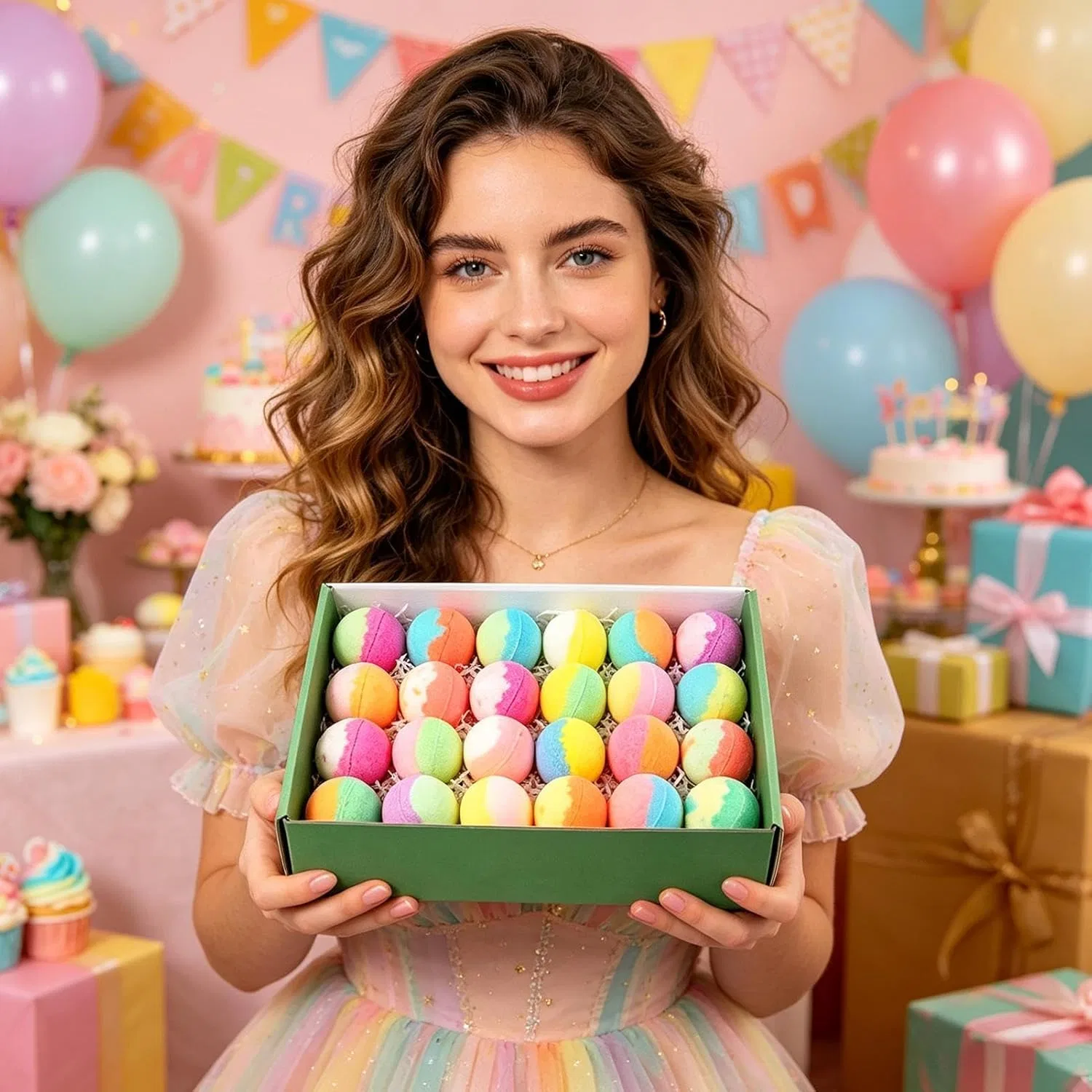 Бомбочки для ванны с игрушками внутри, 24 шт, Generic — фото 3