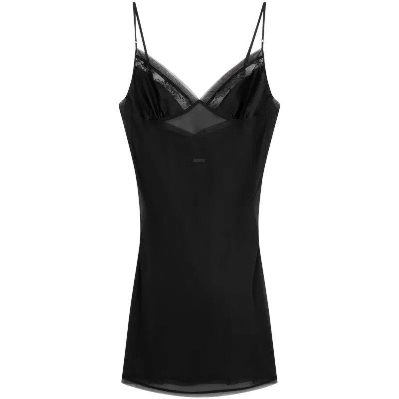 Женская ночная сорочка Calvin Klein, Space Black — фото 3