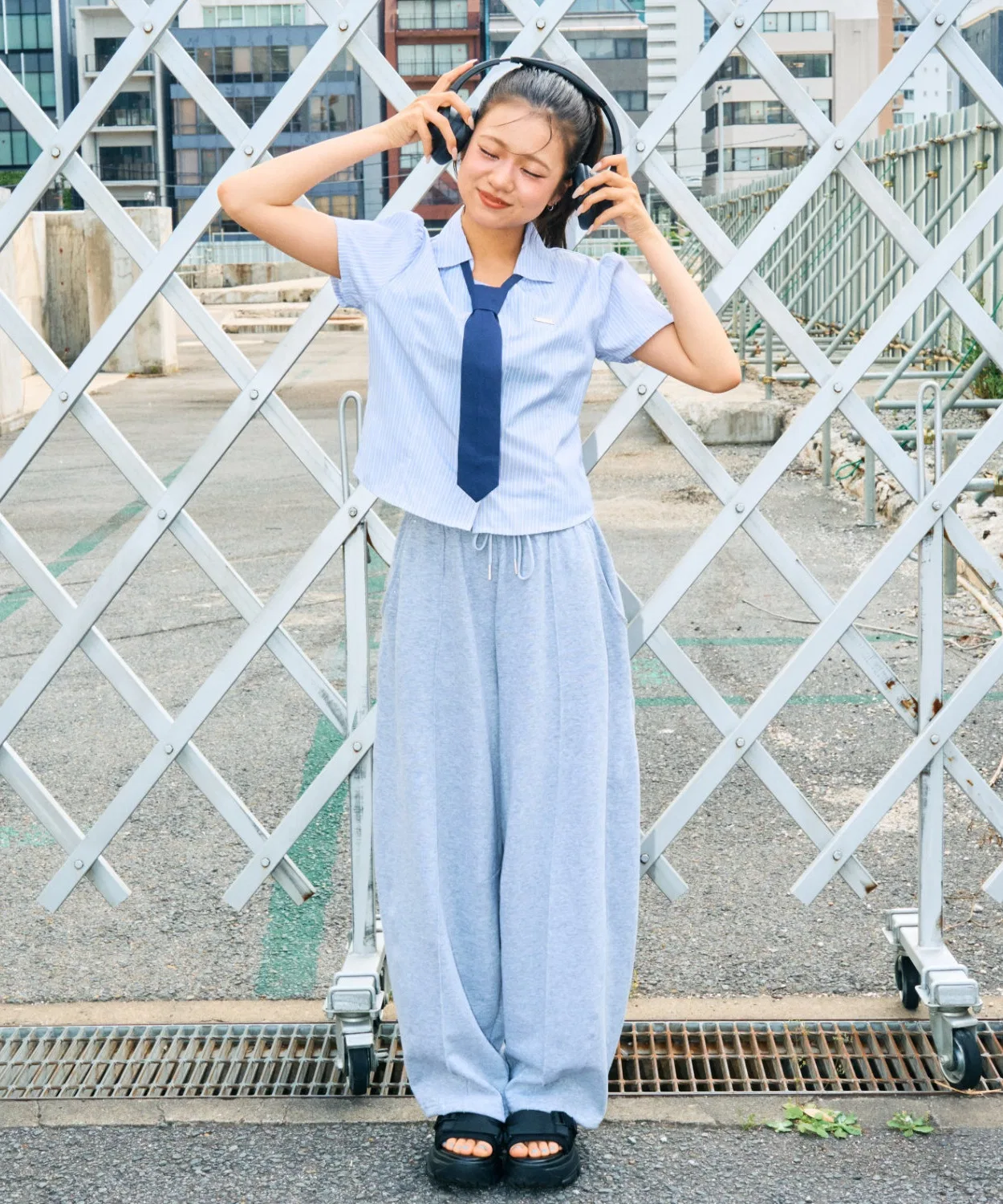Детские спортивные штаны с принтом LOVETOXIC, Top Grey