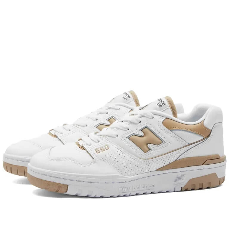 

Кроссовки New Balance BBW550BT, белый/бежевый