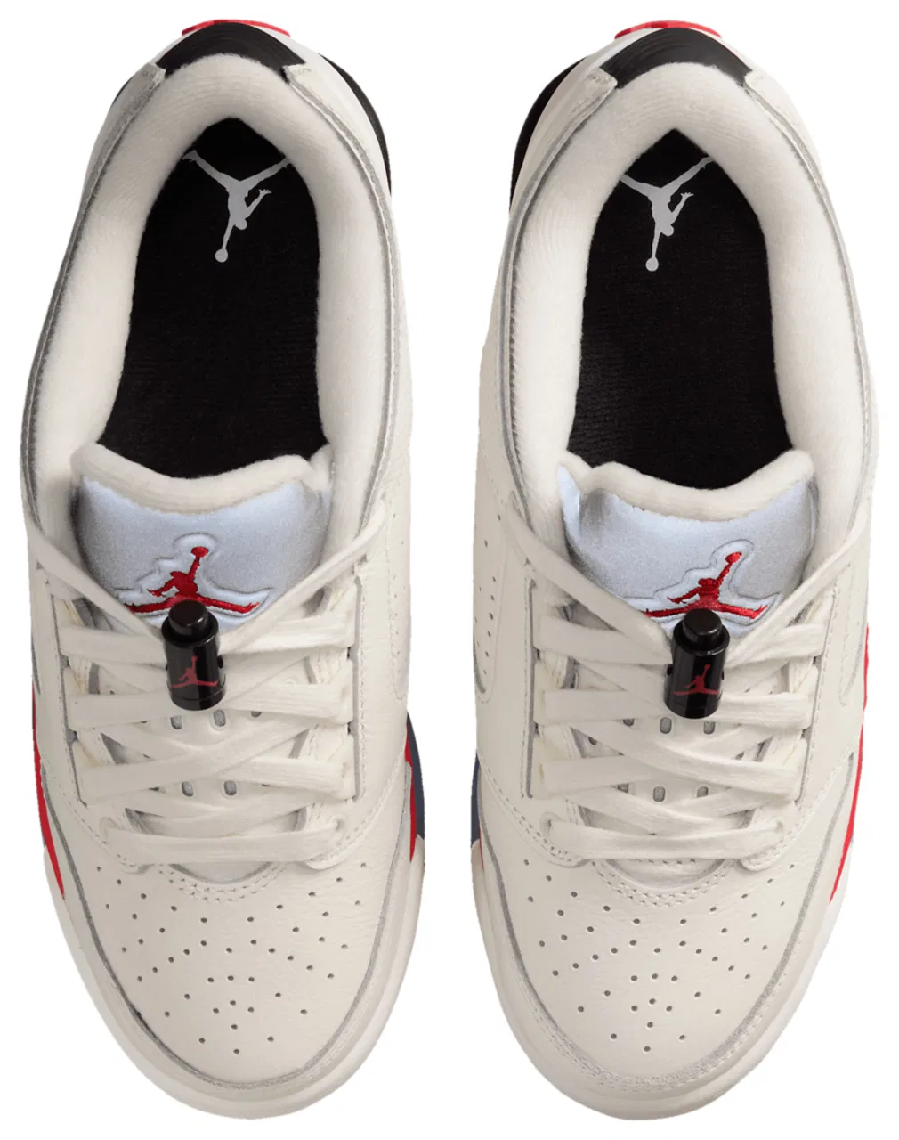 Кроссовки для мальчиков Sixty Plus Low Jordan, цвет White/Red/Silver — фото 4