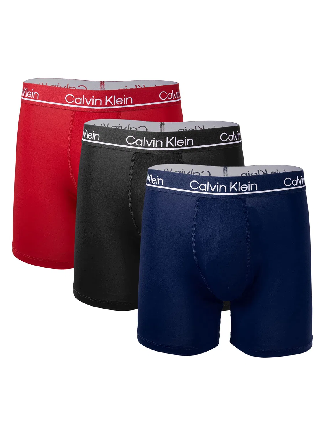Мужские боксеры из микрофибры с эластичным поясом Calvin Klein, Black (Np2444-003)/O_r