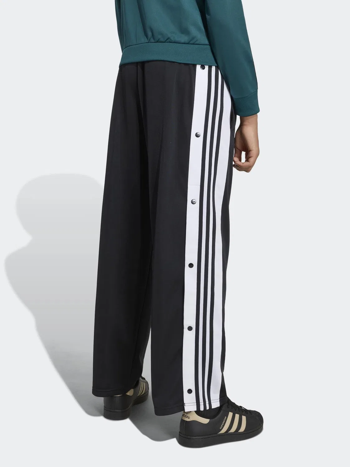 Брюки свободного кроя Adibreak Loose adidas originals, черный — фото 2