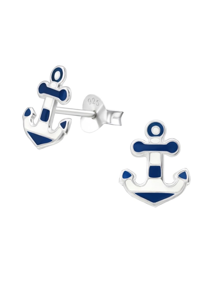 

Bungsa Синие серьги-гвоздики