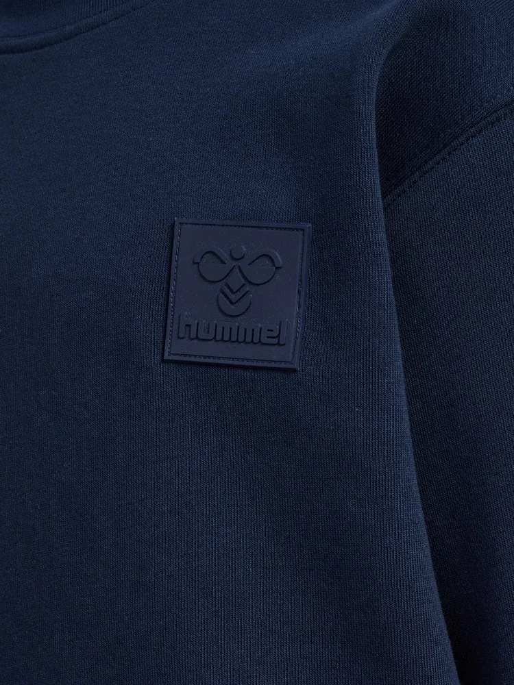 Свитшот детский Clean Sweatshirt Hummel, черный — фото 3