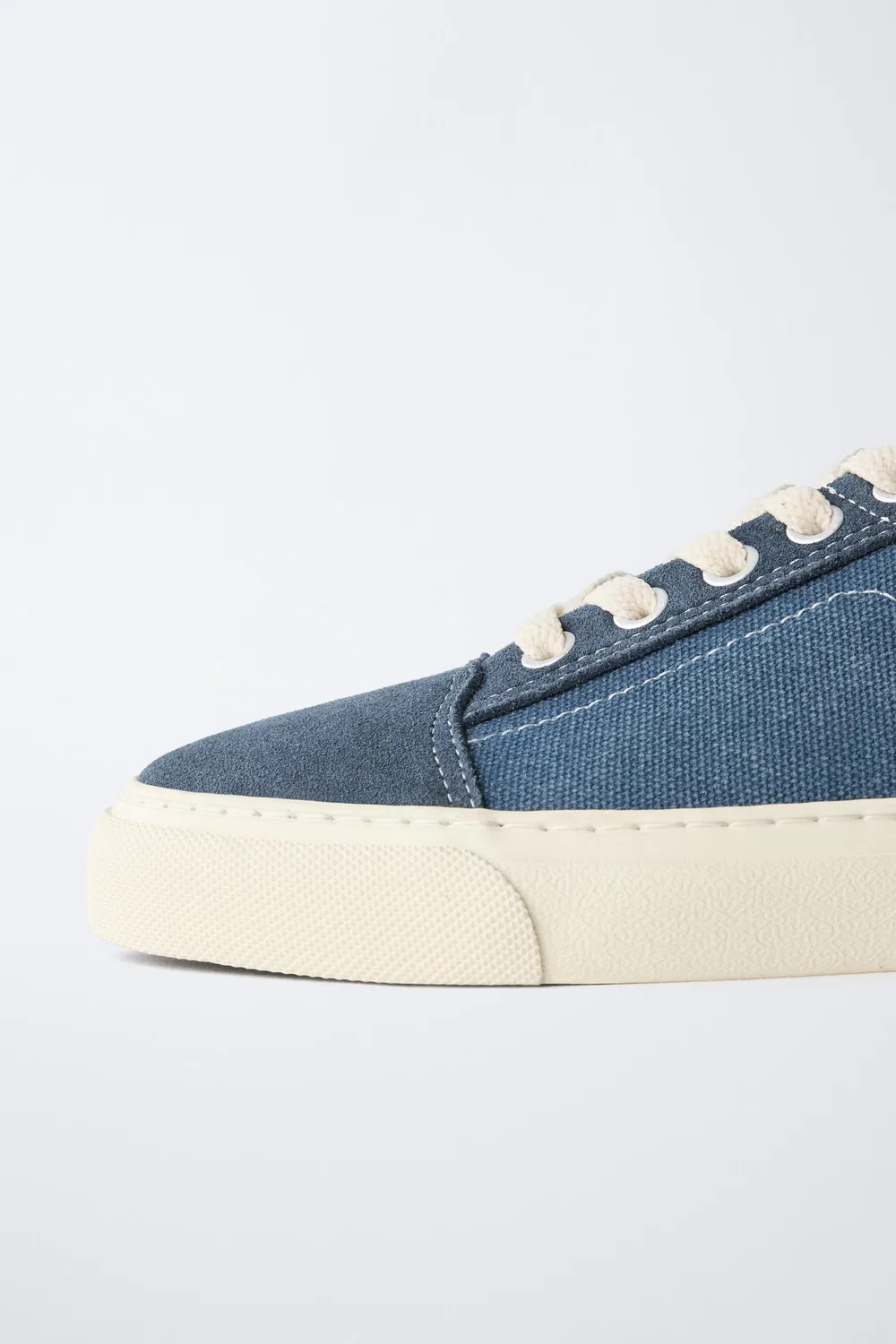 ДЖИНСОВЫЕ КРОССОВКИ ZARA, Blue — фото 4