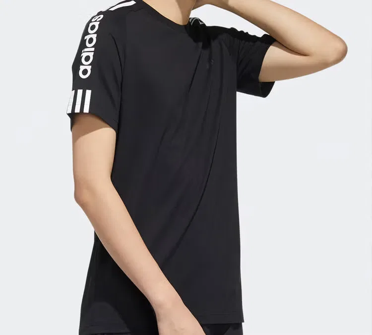 Футболка с коротким рукавом Neo Adidas, черный — фото 3