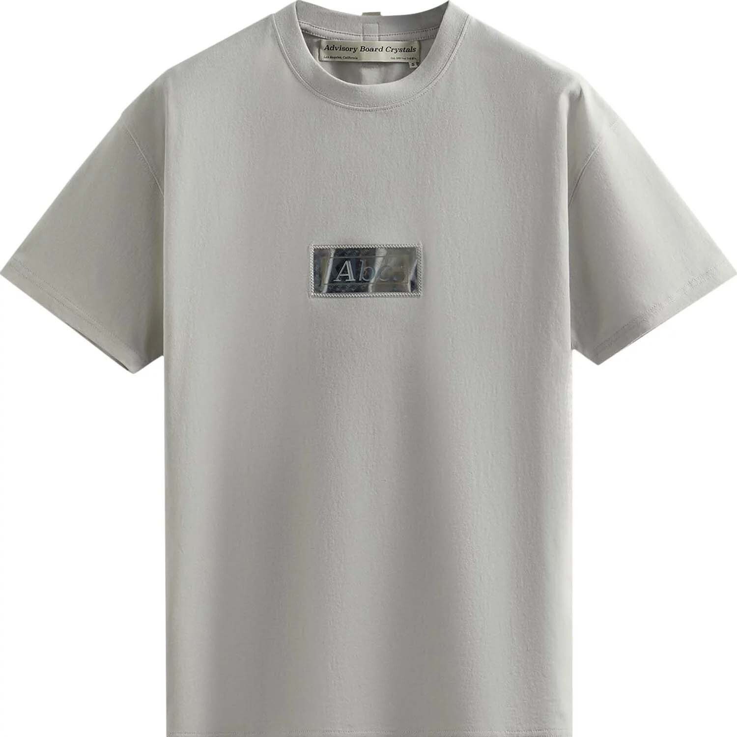 

Футболка Kith For Advisory Board Crystals Hologram Classic Logo, серый