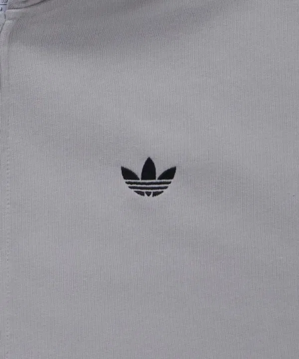 Худи на молнии, серо-черное, Adidas — фото 4