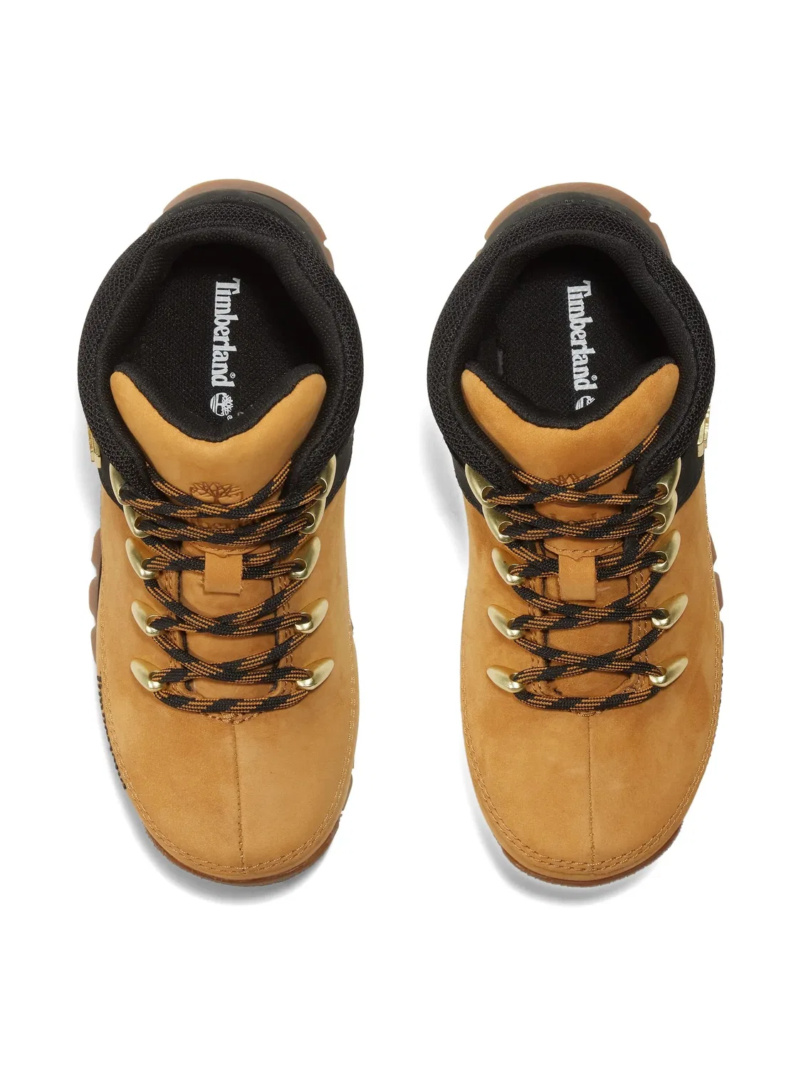 Ботинки с вышитым логотипом Timberland, бежевый — фото 2