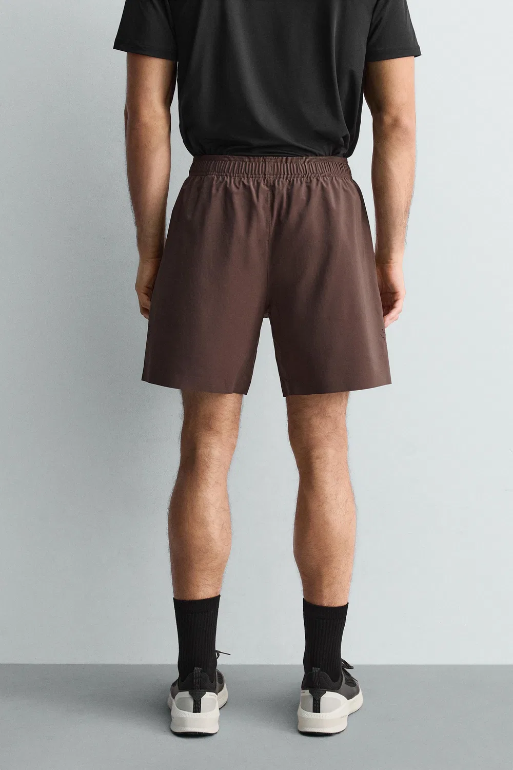9-дюймовые тренировочные шорты ZARA, Brown — фото 3