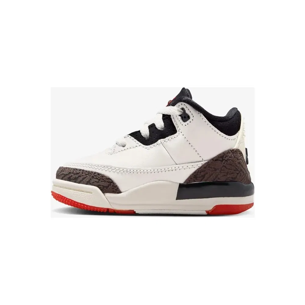 Детские кроссовки баскетбольные с принтом World's Best Dad Air Jordan 3 Retro Nike — фото 2