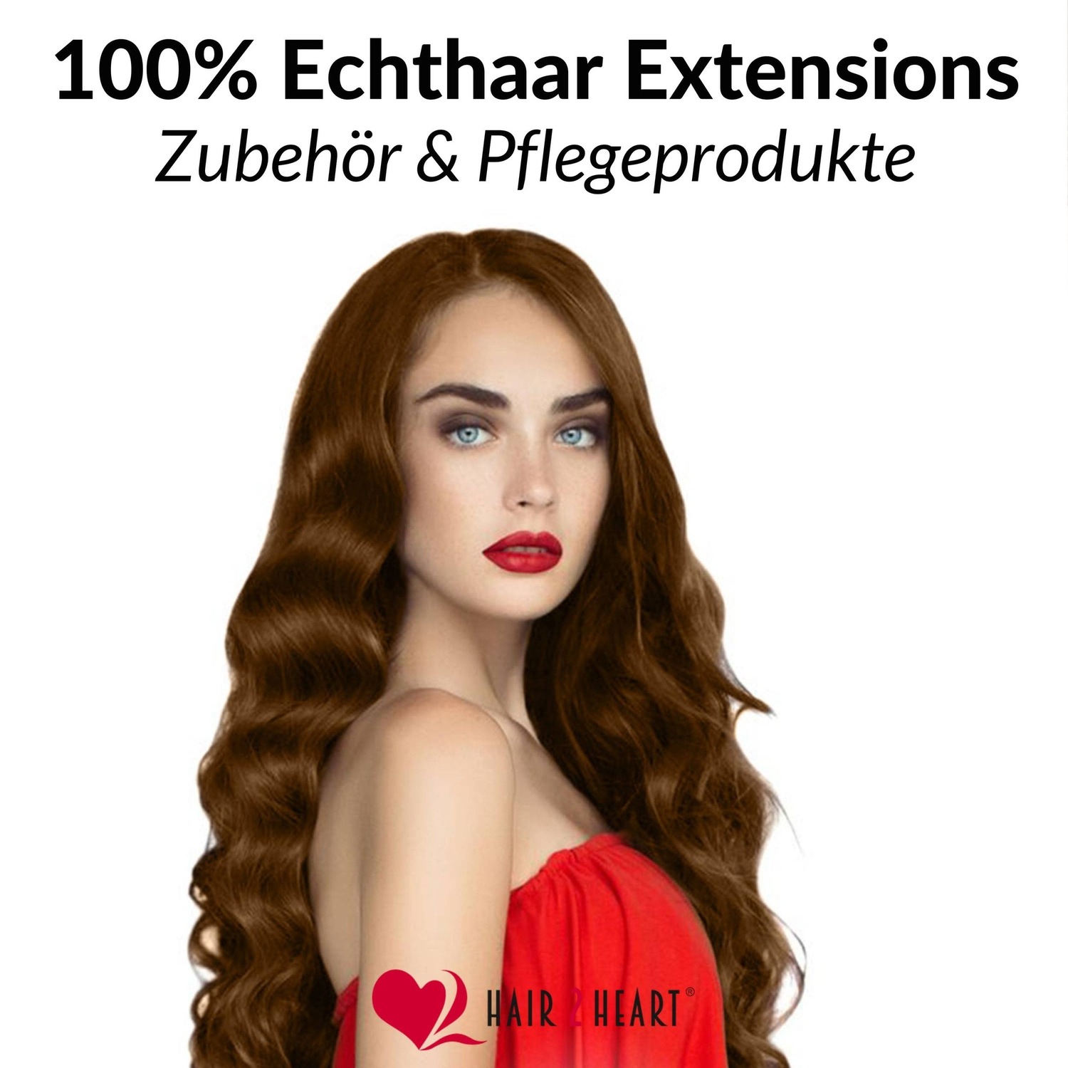 Накладные волосы bonding extensions echthaar #8/03 hellblond natur-gold 1g Hair2Heart, 40cm, количество 25 шт. — фото 2