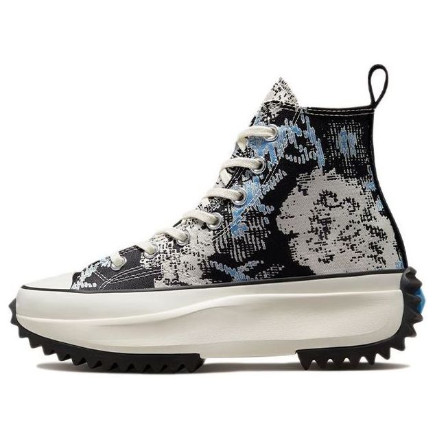 

Кеды Converse Run Star Hike High 'Floral Fusion - University Blue', синий