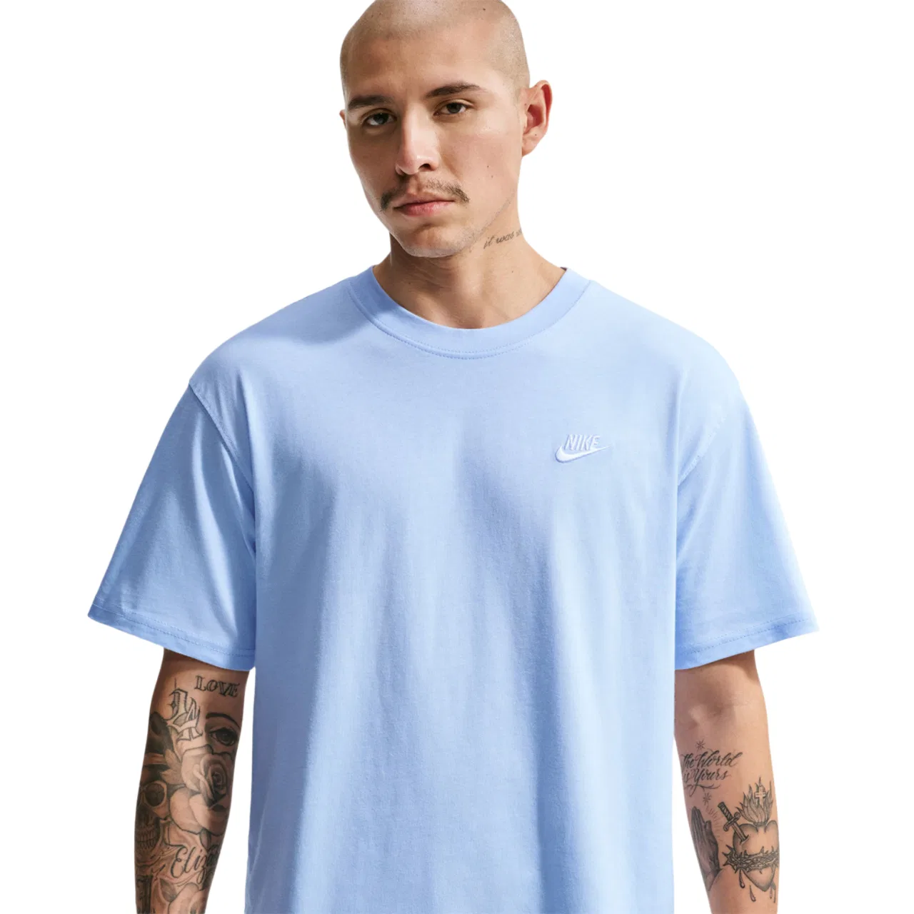 Мужская футболка Max 90 Club Nike, цвет White/Blue