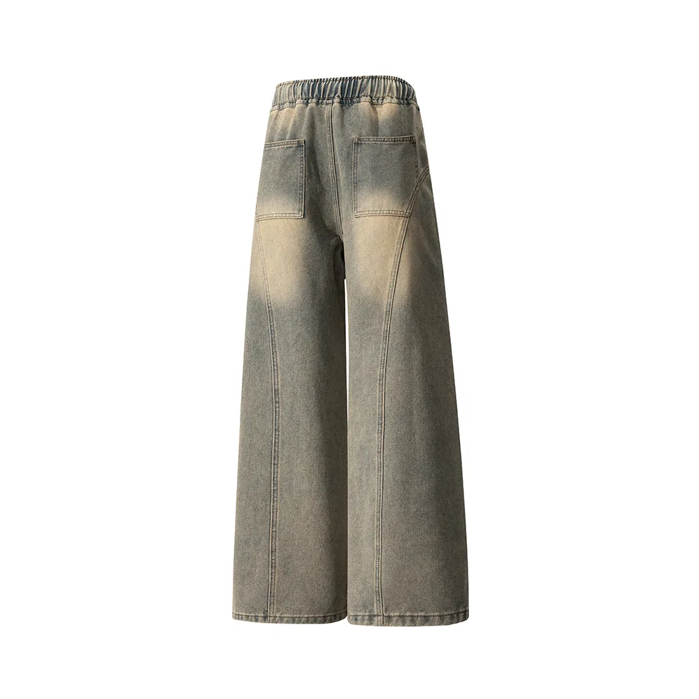 Детские джинсы карго с флисовой подкладкой Cargo Pants, PAL ONGACO, Yellow Mud — фото 4