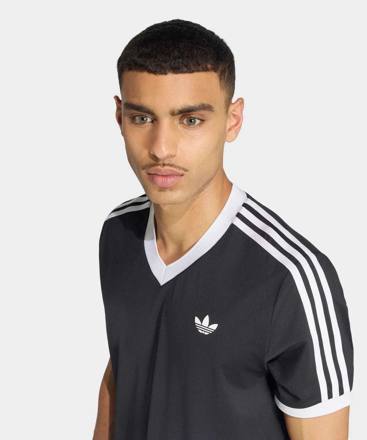 Мужская футболка с коротким рукавом Climacool Tennis Classics Adidas, Черный — фото 3