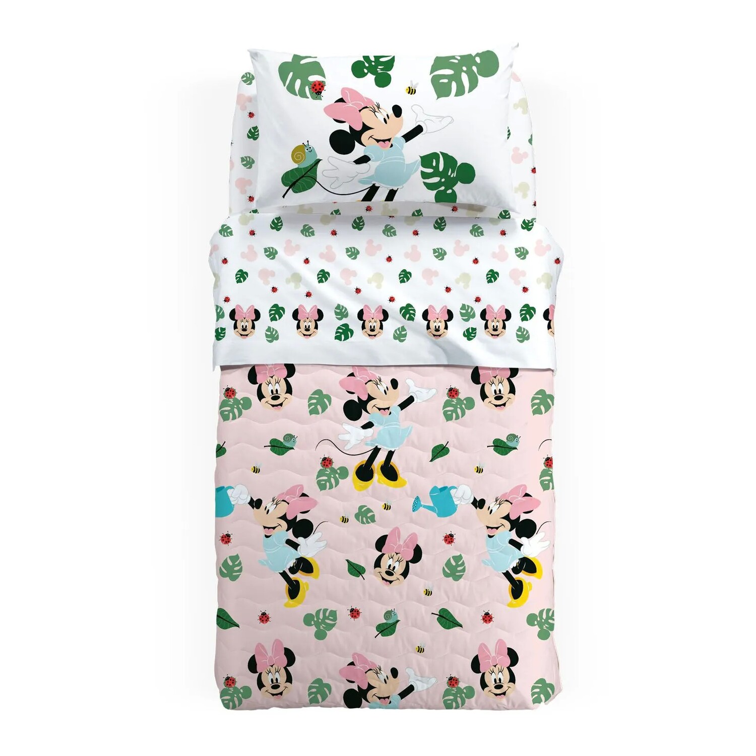

Стеганное покрывало Caleffi Disney Minnie, мультиколор