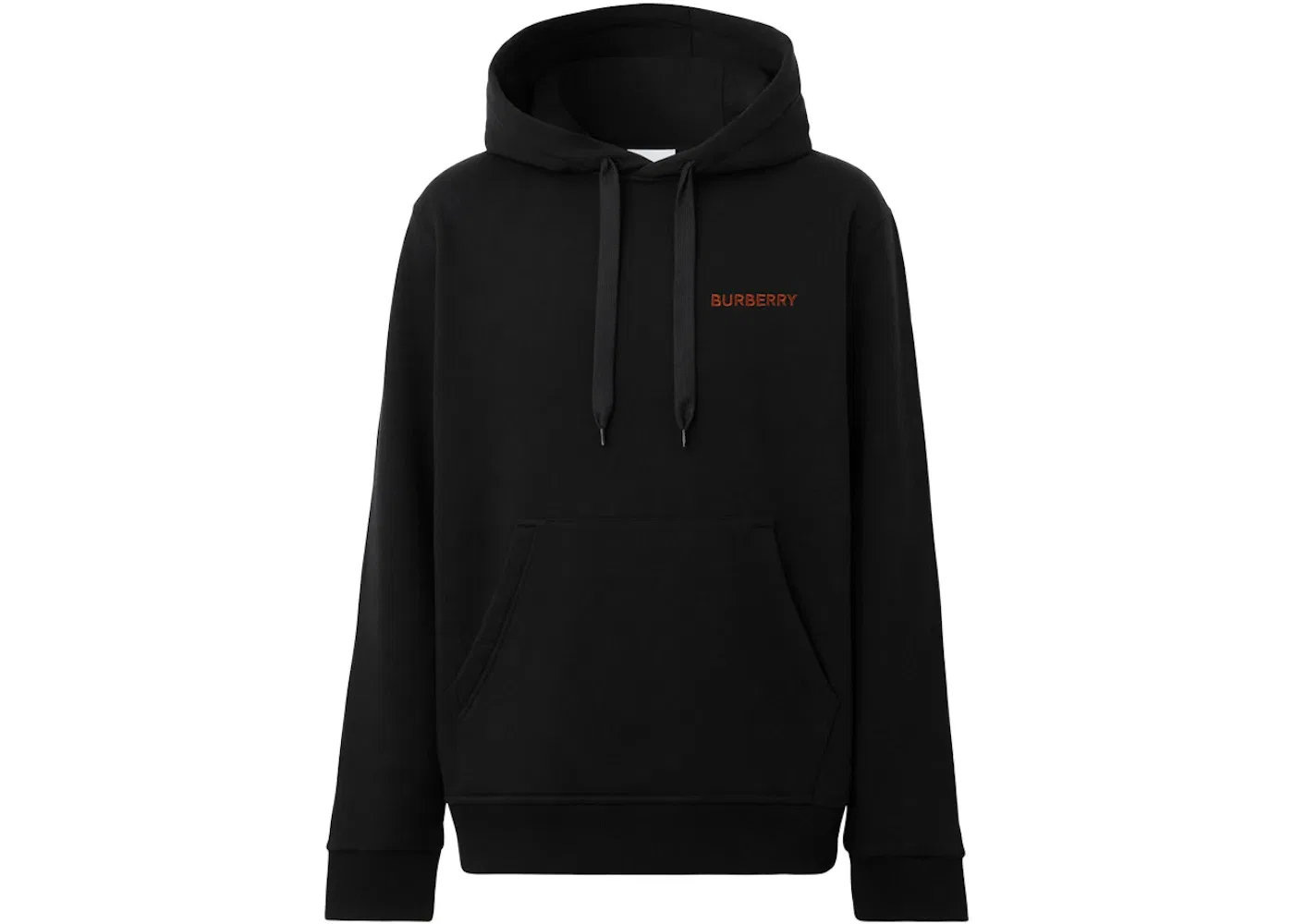 Мужская худи с монограммой Burberry, Black