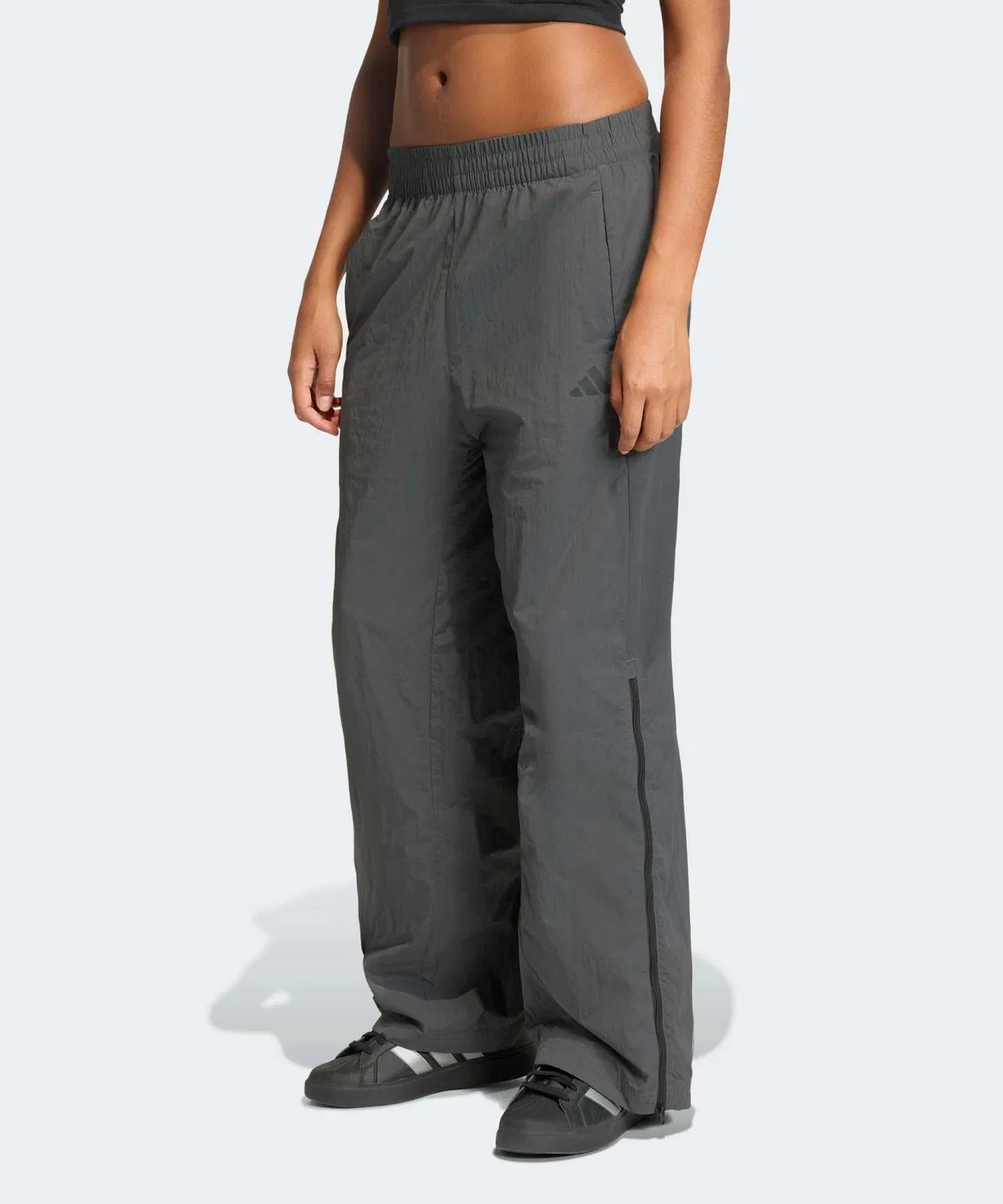 Женские спортивные брюки с боковыми карманами City Tech Woven Zip Pant Adidas, Grey
