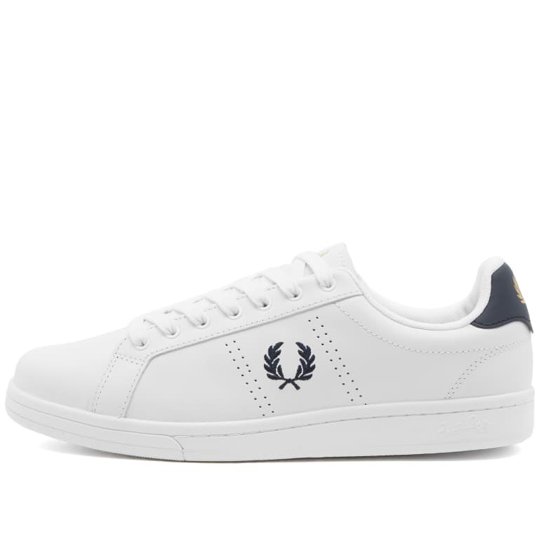 

Кроссовки Fred Perry B721 Leather, белый/темно-синий
