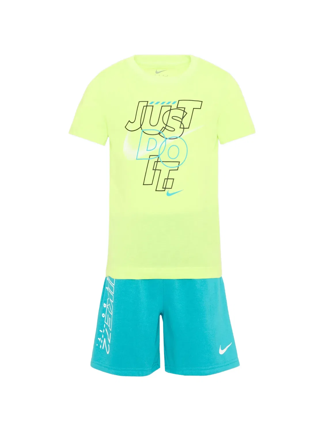 Nike Детский спортивный комплект зеленый