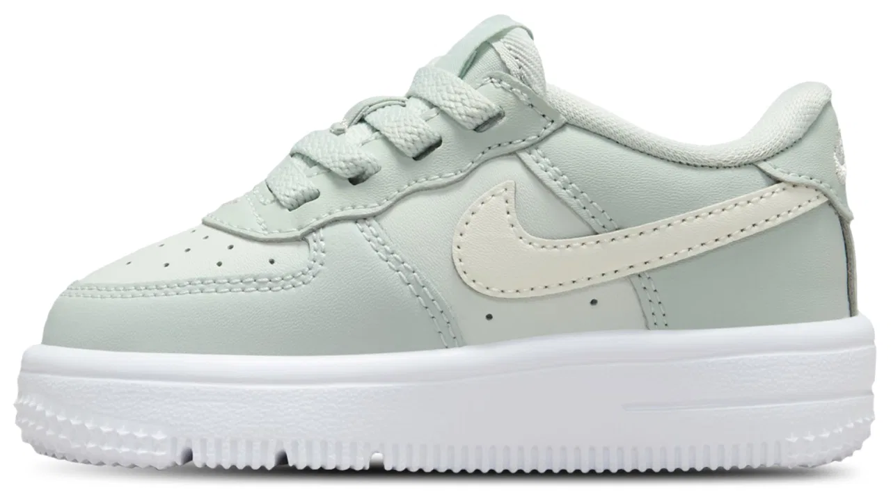 Кроссовки для мальчиков Air Force 1 Low EasyOn Nike, цвет Light Silver/Sail — фото 2