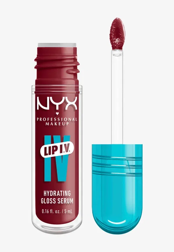 Губной блеск увлажняющий Lip IV, Nyx Professional Makeup, 09 Blush Rush, 5 мл, цвет 09 blush rush