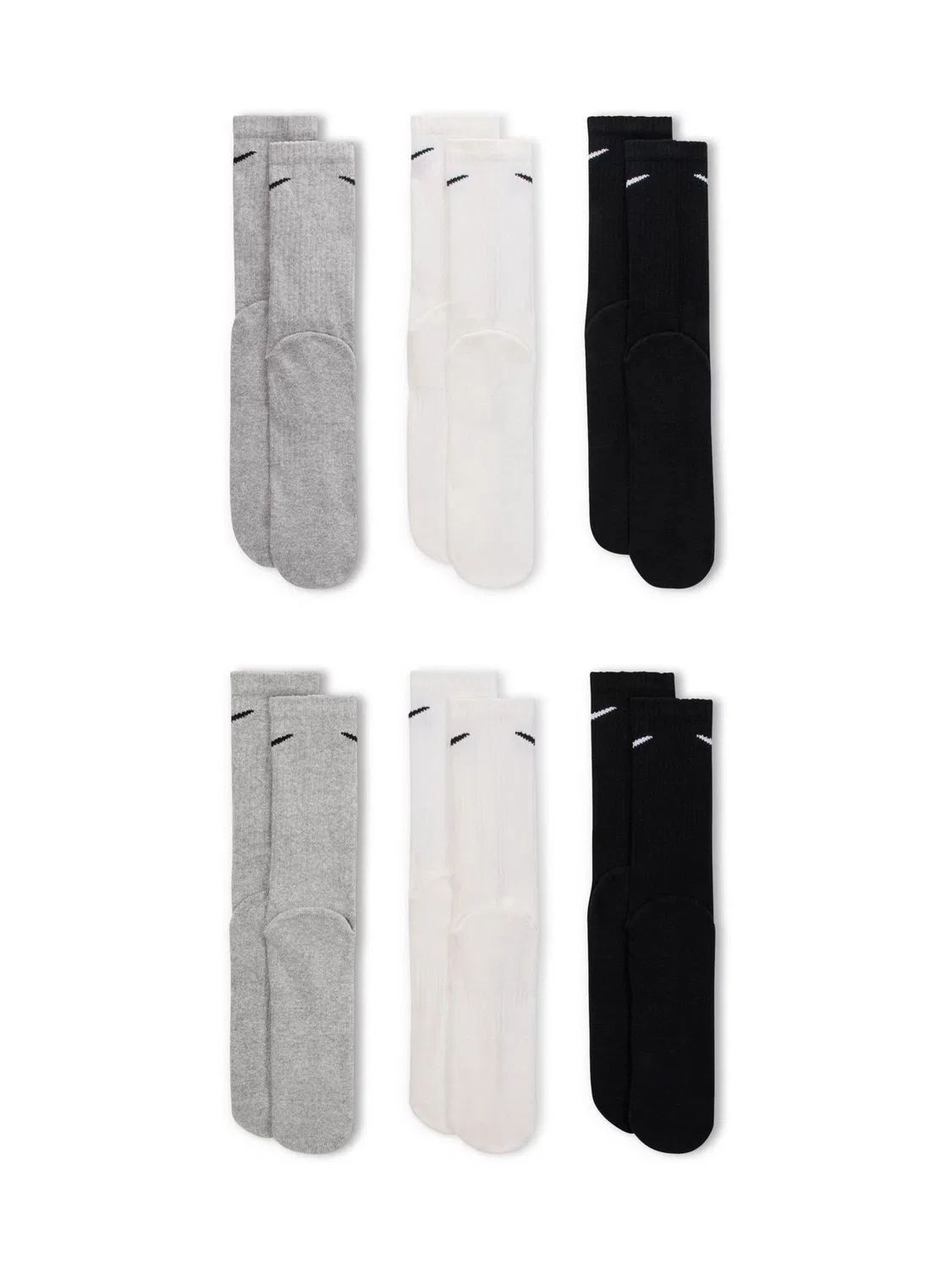 Носки Nike Multi Everyday Cushioned Socks 6 Pack, мульти — фото 3