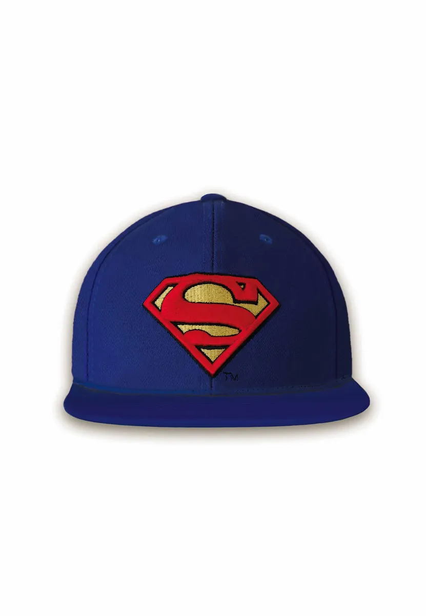 

Бейсбольная кепка LOGOSHIRT "DC Superman" с лицензионной вышивкой, синий