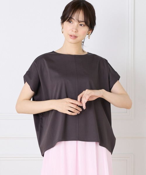 

Футболка с кроп-кроем I.T.'S international, угольно-серый