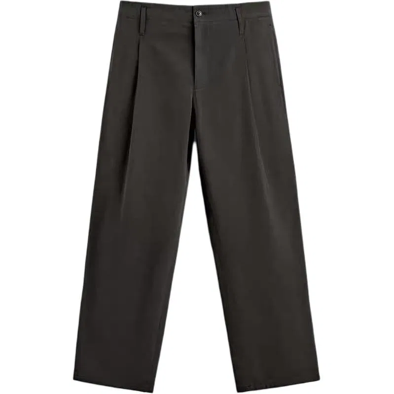 Мужские брюки прямого кроя Dark Khaki, ZARA