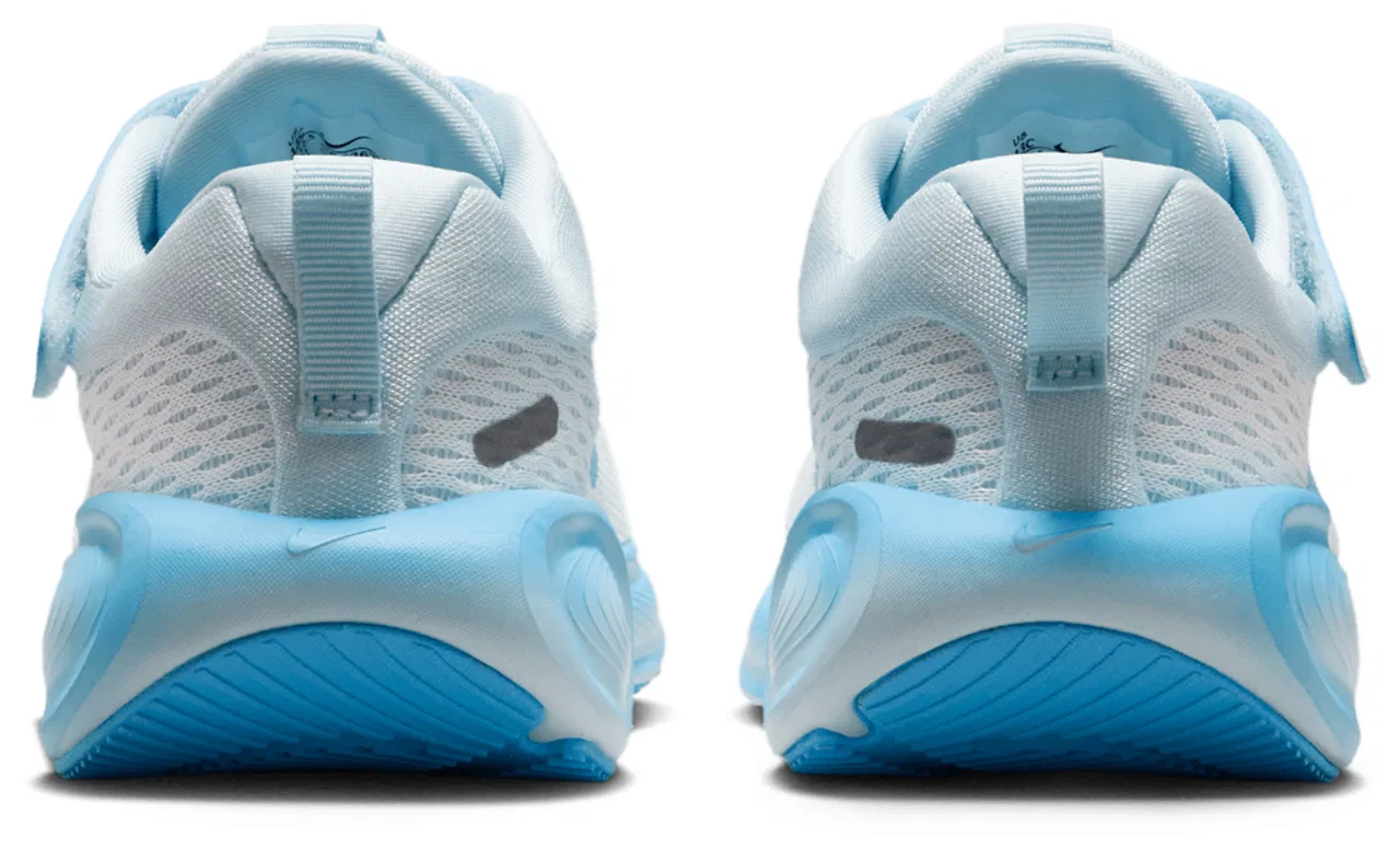 Детские кроссовки для мальчиков с дышащим верхом Nike Stellar Ride, Football Blue Summit White Glacier Blue — фото 3