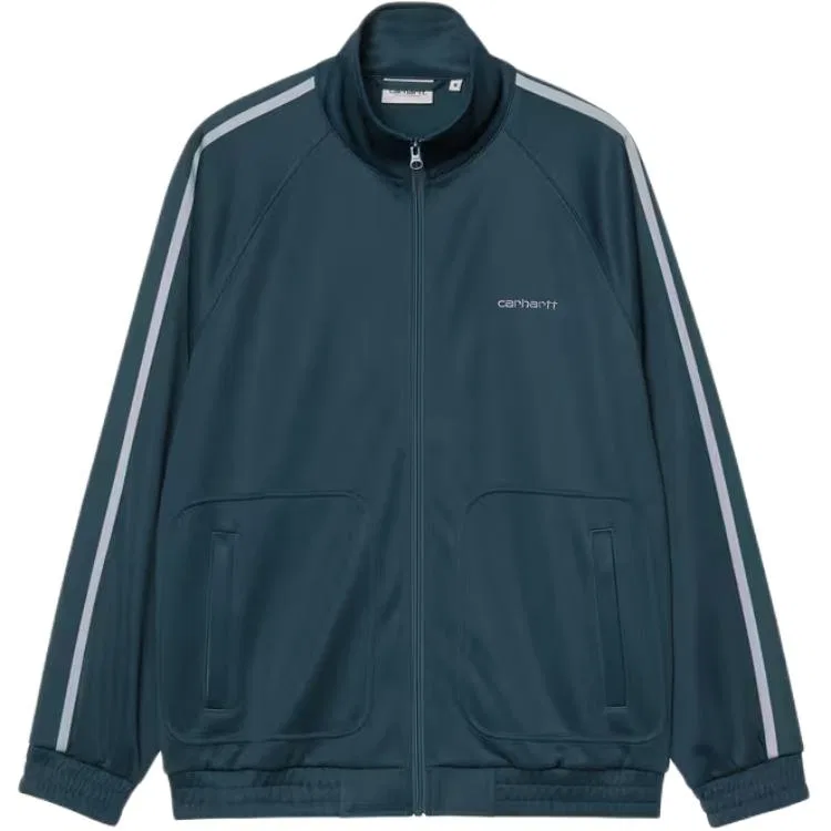 Детская куртка Bolar Sweat Jacket Carhartt WIP, Blue River/Mirror News