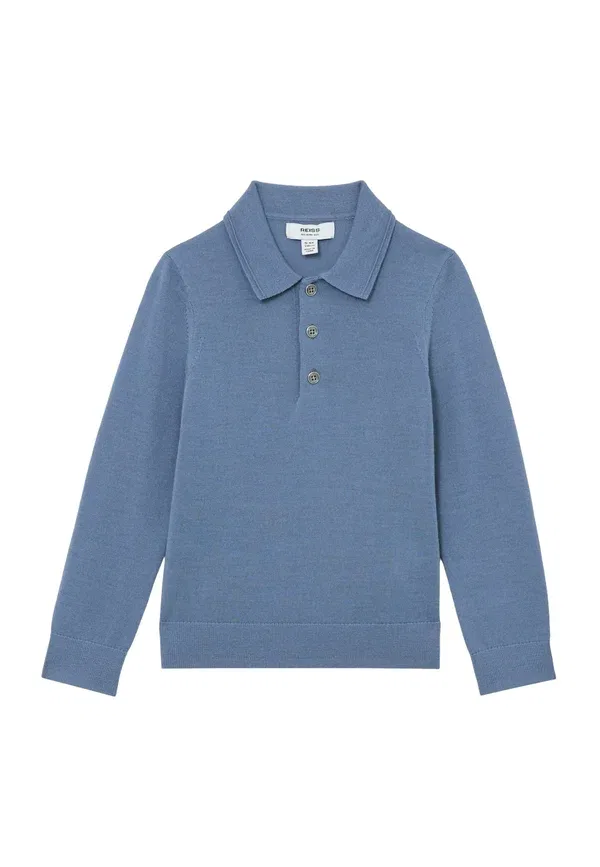 Платье из 100% шерсти Polo Reiss Nordic Blue, синий