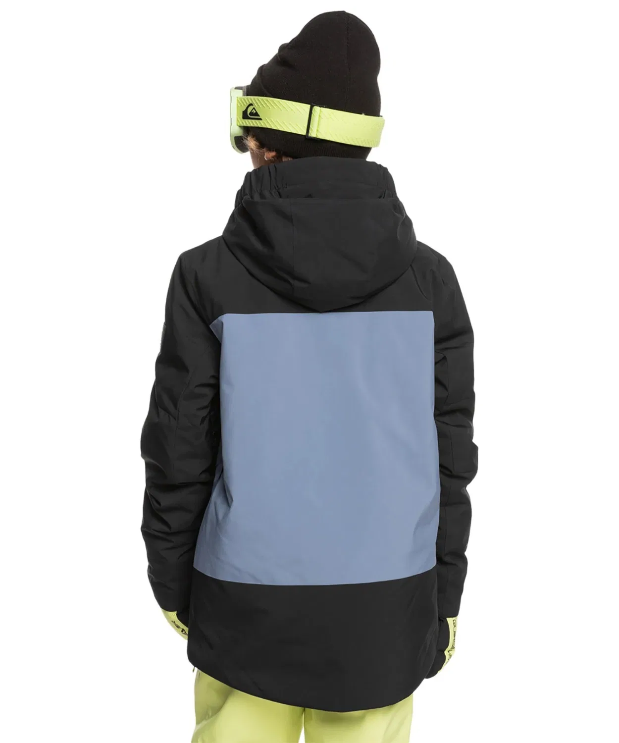 Детская горнолыжная куртка с водоотталкивающей пропиткой Quiksilver AMBITION YOUTH JK, Khaki — фото 3
