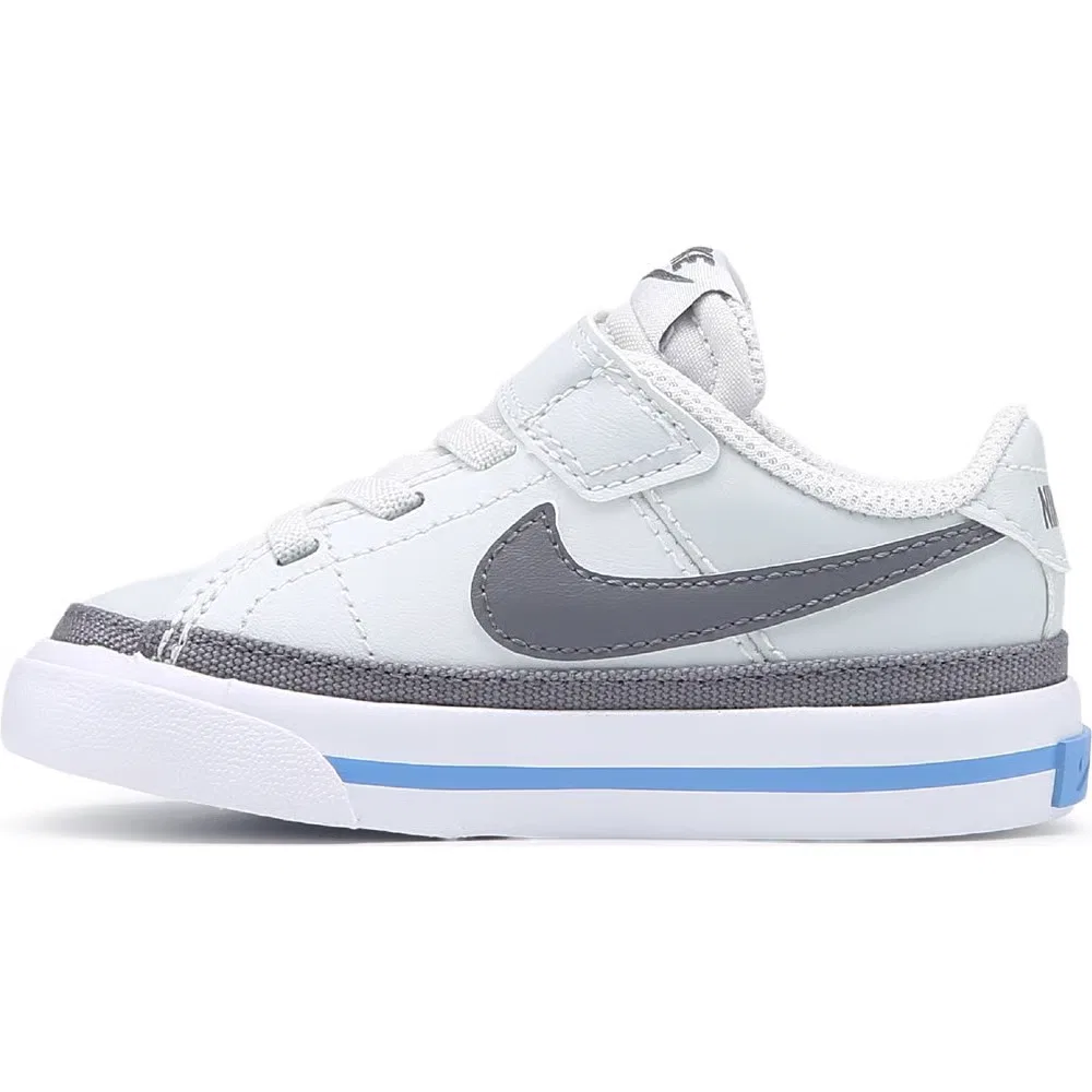Детские низкие кроссовки Court Legacy для малышей Nike, Grey/Blue — фото 3