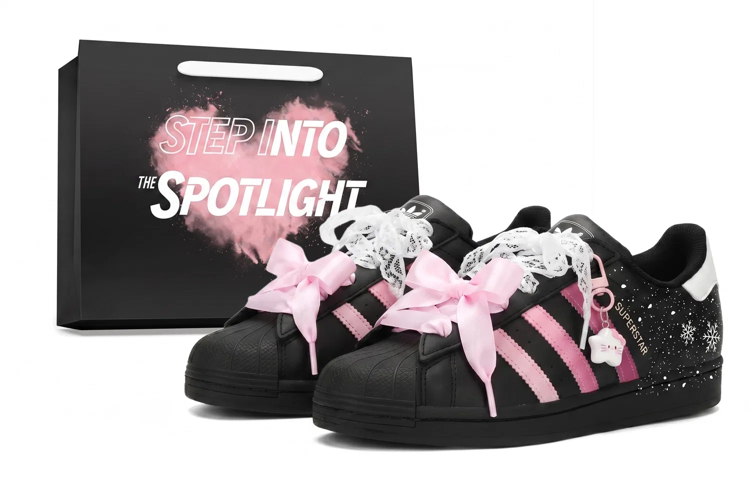 Кроссовки для скейтбординга детские Superstar 2, Adidas Originals, Black