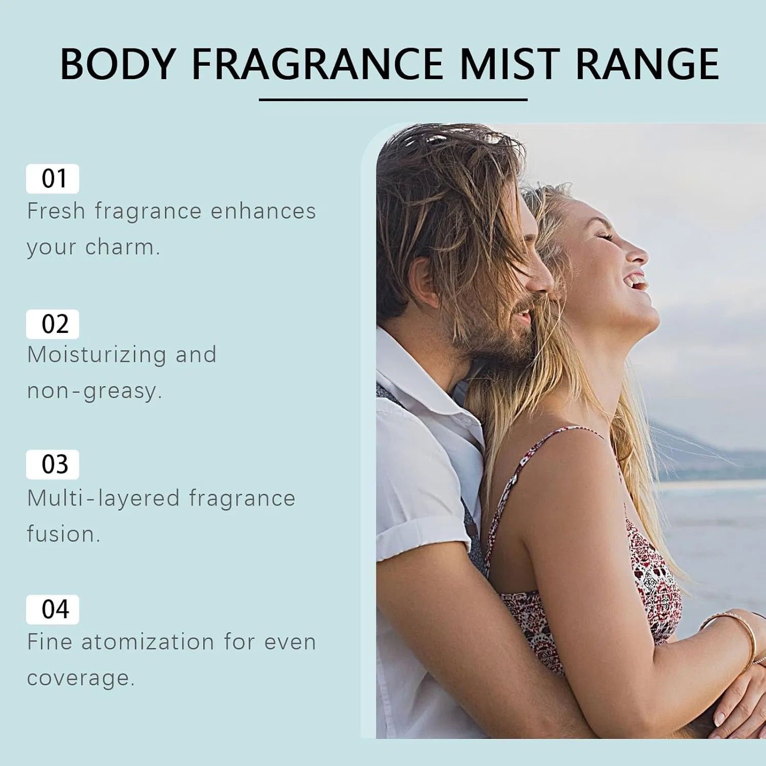 Спрей для тела Long Lasting Fragrance, 150 г, 50 мл, Beige Generisch — фото 3