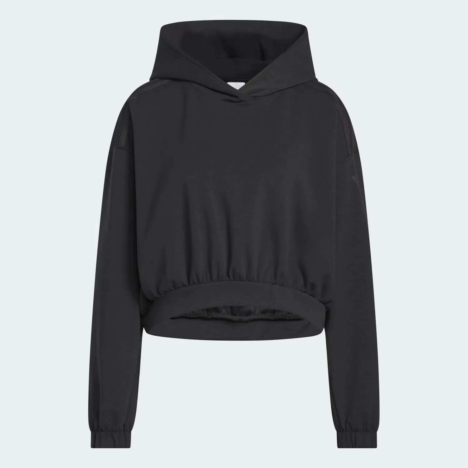 Женское худи оверсайз Adidas Originals, черный — фото 4