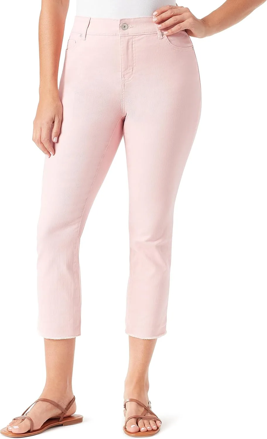 

Винтажные женские джинсы-капри America Blues в стиле бохо Vintage America Blues