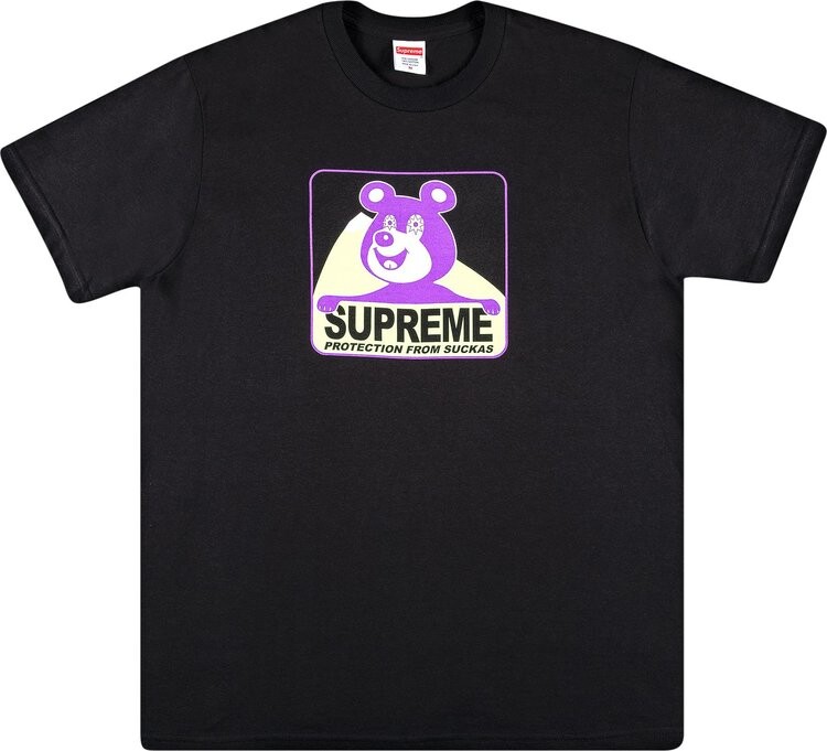 

Футболка Supreme Bear Tee 'Black', черный