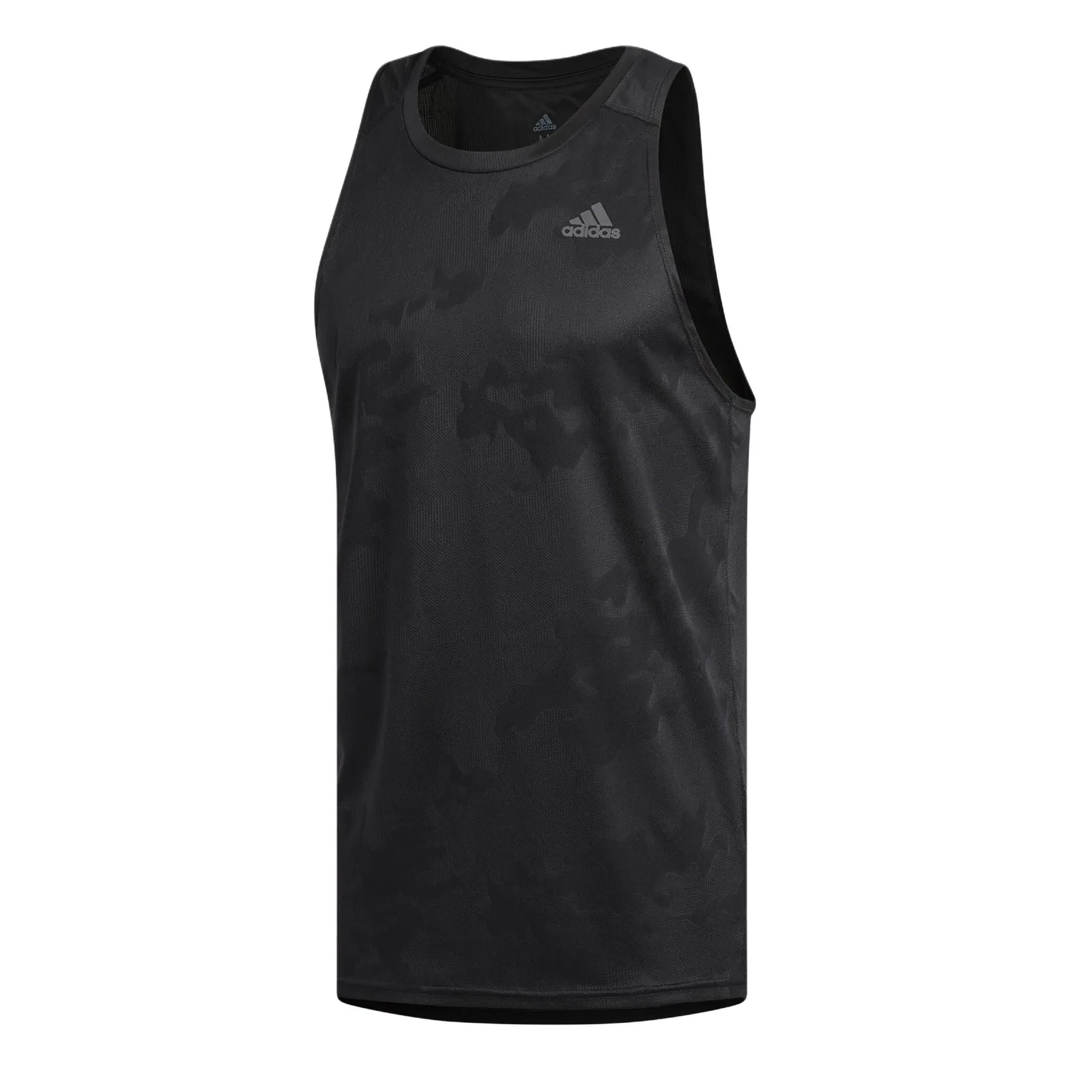 Мужской топ без рукавов с круглым вырезом Adidas, Black