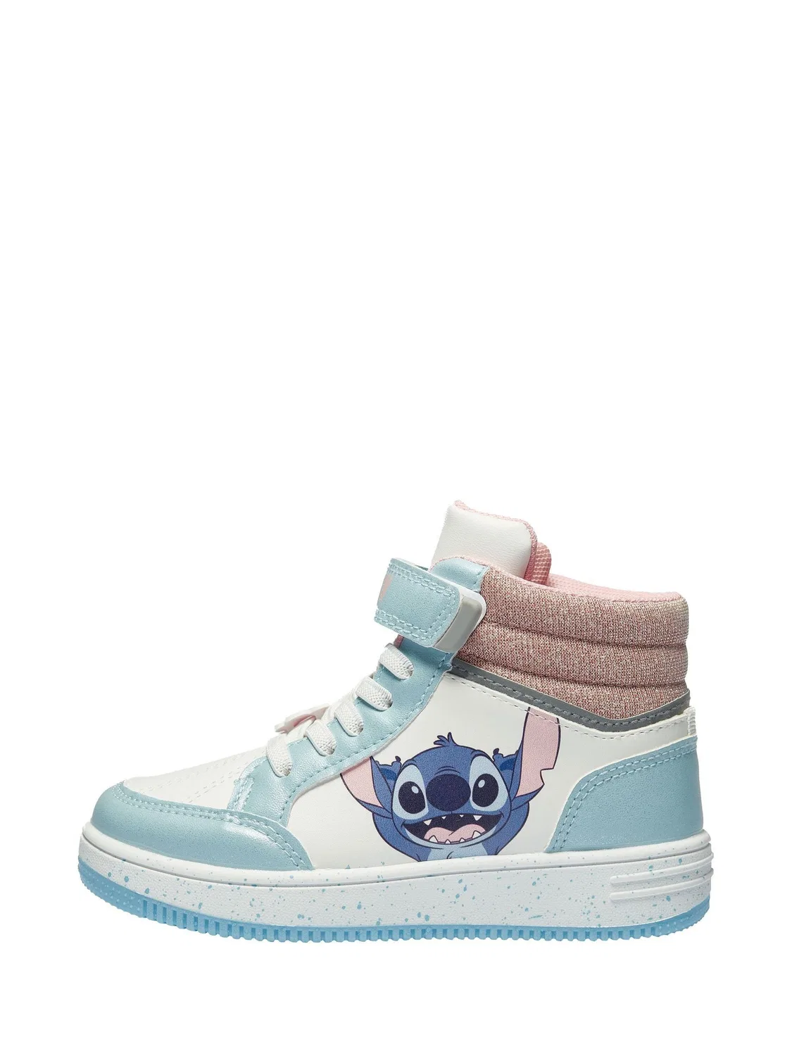 Кроссовки высокие Stitch Character, белый — фото 3