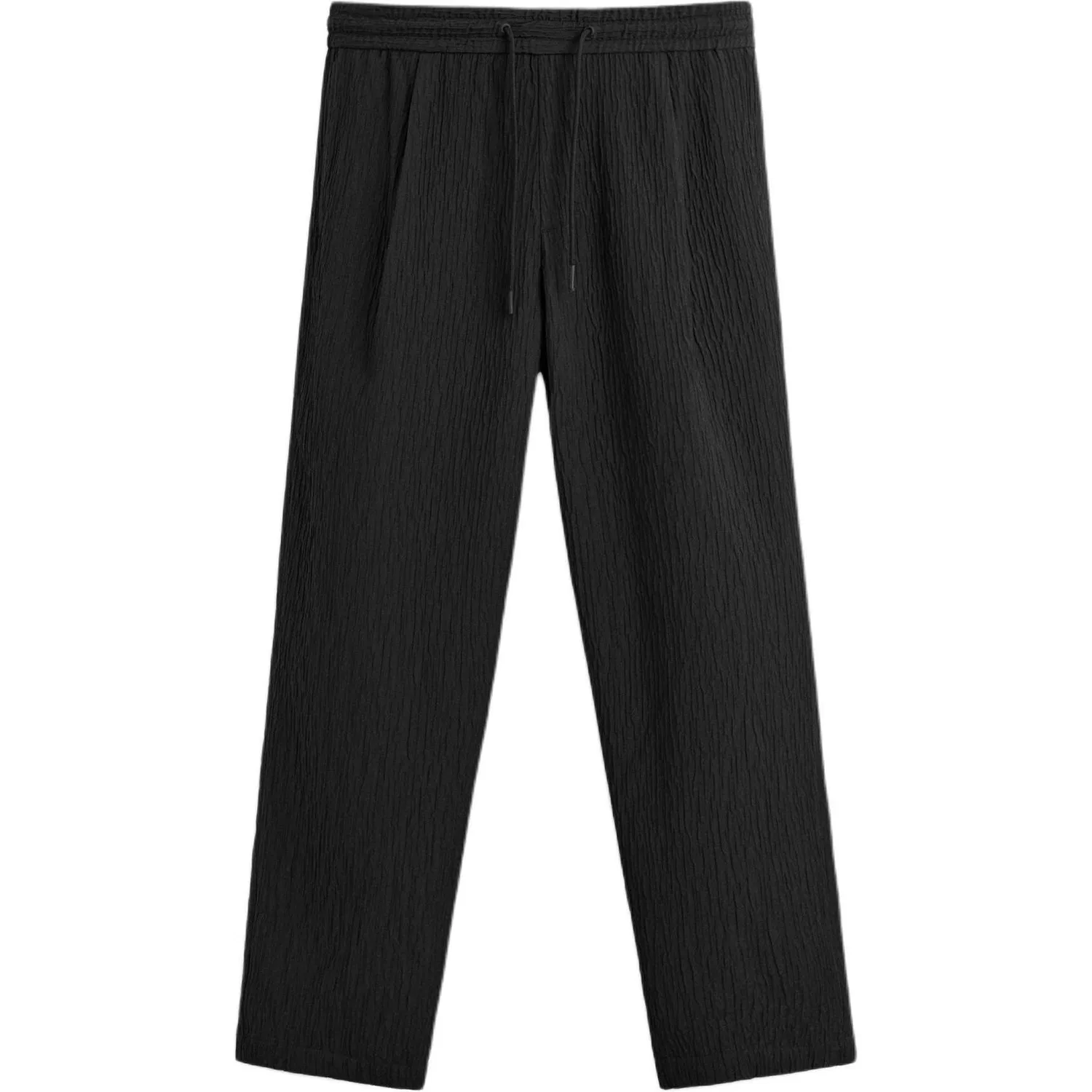 Мужские брюки прямого кроя Coal Gray ZARA, Угольно-серый — фото 3