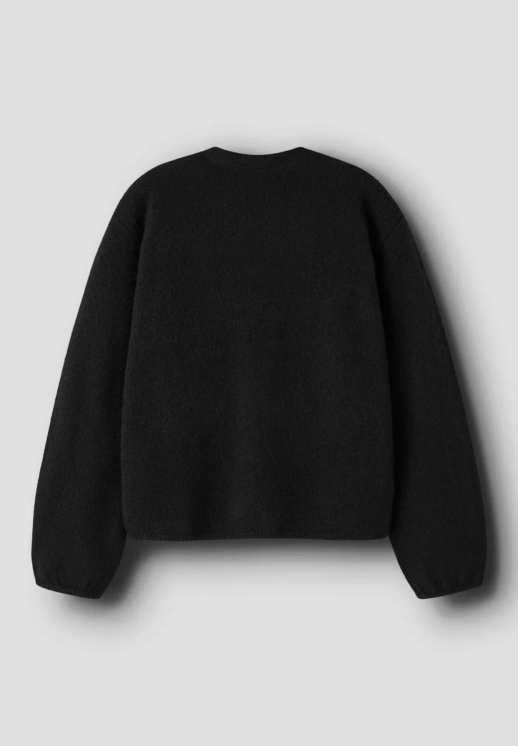 Nkfolina ls knit card noos - cardigan Name It, Black — фото 2