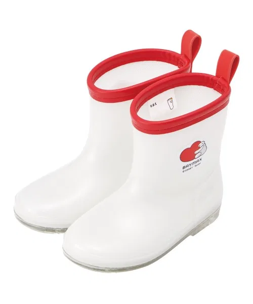 Детские сапоги резиновые с персонажем Mickey Mouse 15-17 см Skater, White/Red