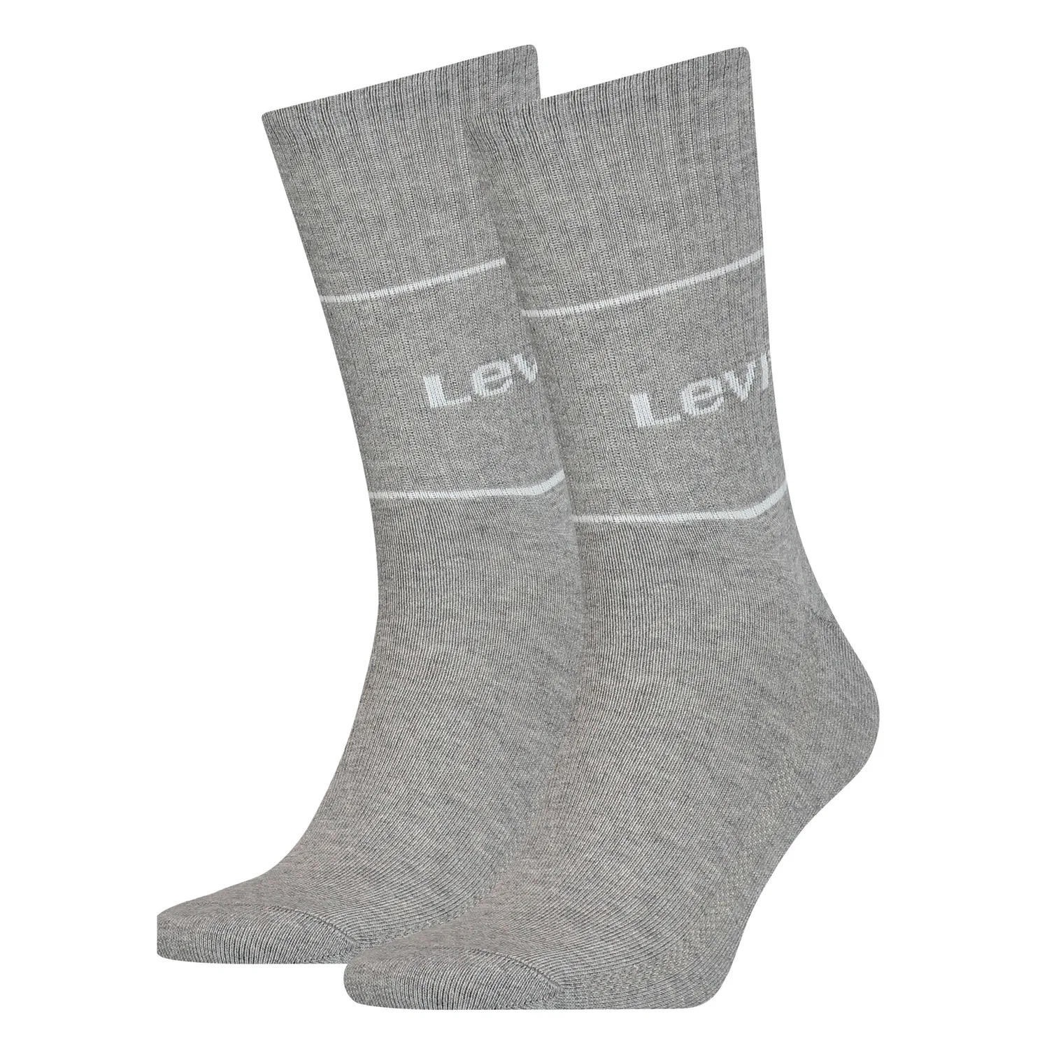 Мужские носки спортивные с логотипом Levi's, Grey Melange