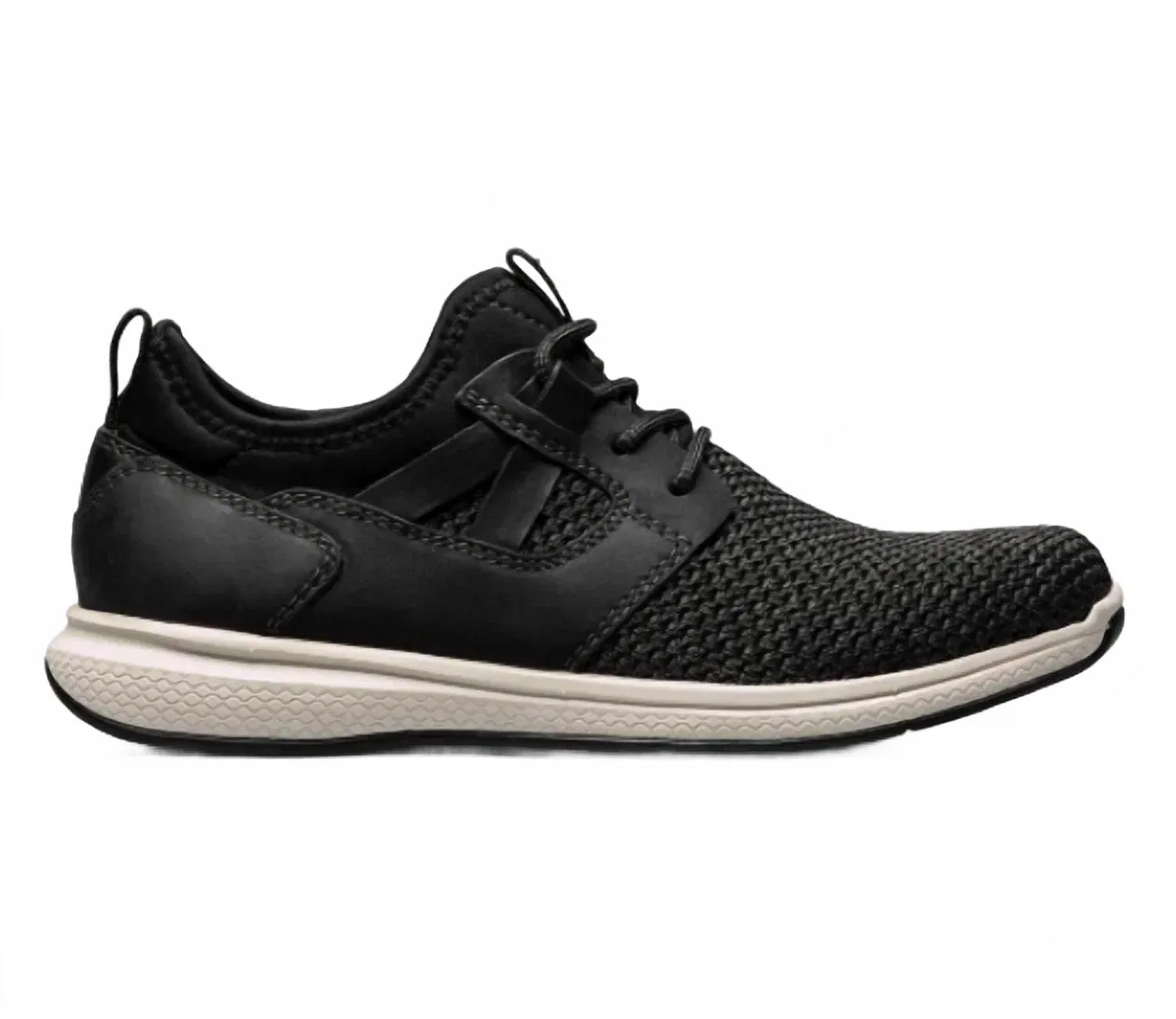 Детские кроссовки для мальчиков с трикотажным верхом Great Lakes Jr. Knit Plain Toe Florsheim, черный — фото 2