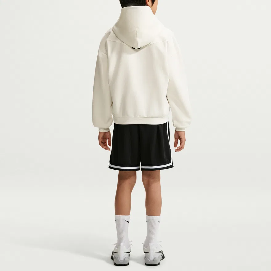 Детский свитшот с капюшоном Nike Kids, Ecru — фото 3